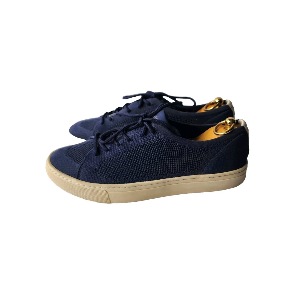 Soludos Ashore Breathable Knit Mesh Shoes Mens Size 10 Comfort Navy Espadrilles